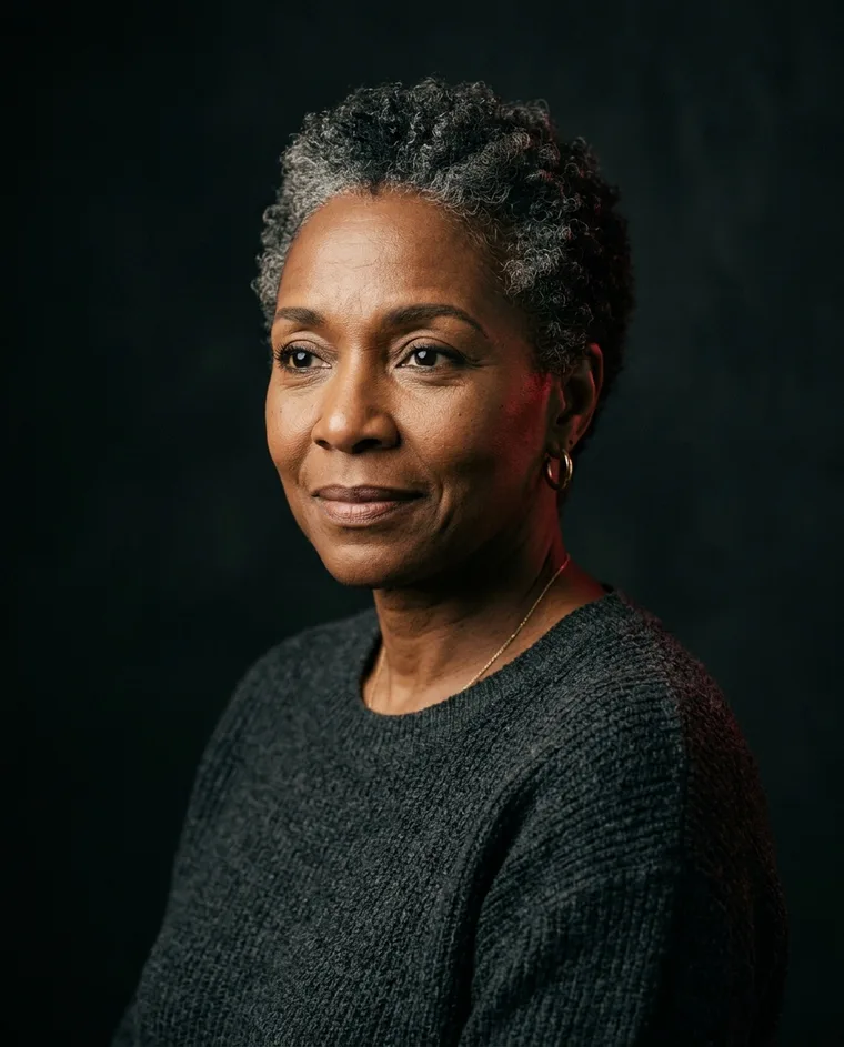 Portrait of Mercedes Forbes.