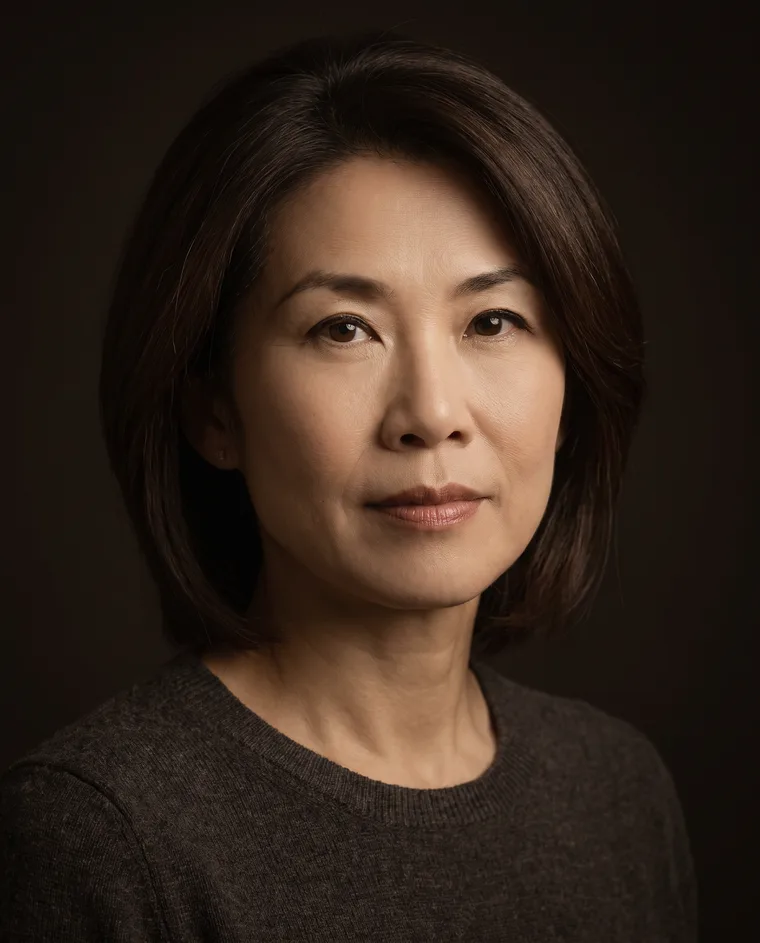 Portrait of Yoshi Moon.